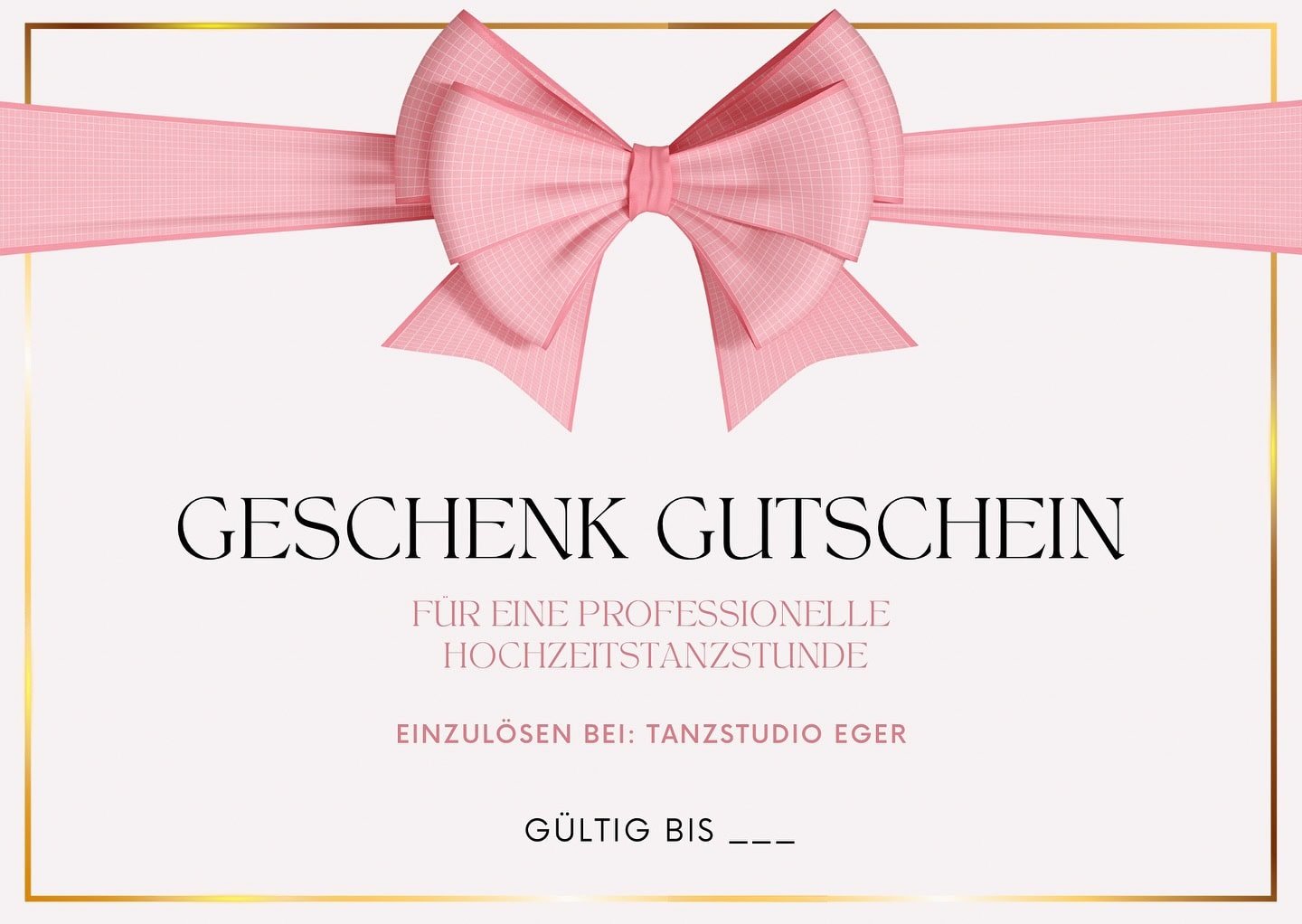 geschenk gutschein